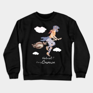 BEFORE YOU FLY WEAR YOUR HELMET Crewneck Sweatshirt